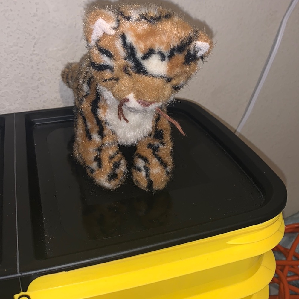 Stuffed tiger